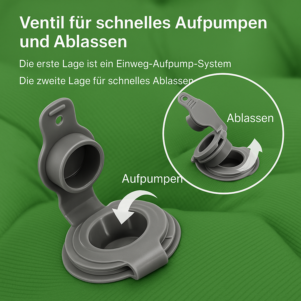 Leichte, kompakte Isomatte – ideal für Reisen und Outdoor-Abenteuer - Luviamo