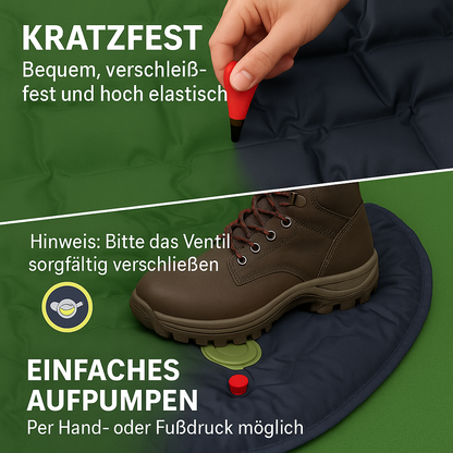 Leichte, kompakte Isomatte – ideal für Reisen und Outdoor-Abenteuer - Luviamo