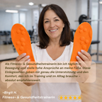 KomfortSohle Pro -Elastische Einlegesohlen mit Fußgewölbe-Stütze - Luviamo