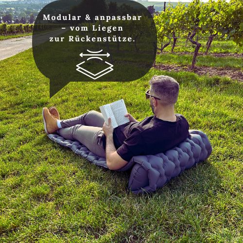 Leichte, kompakte Isomatte – ideal für Reisen und Outdoor-Abenteuer - Luviamo