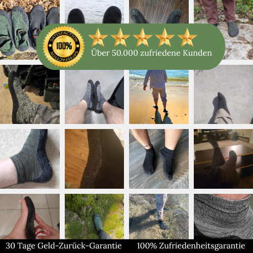 FlexSole Rutschfeste In & Outdoor-Sockenschuhe - Luviamo