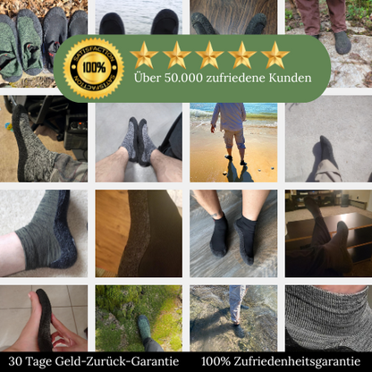 FlexSole Rutschfeste In & Outdoor-Sockenschuhe - Luviamo
